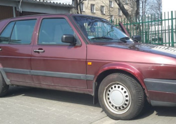 Listwy drzwiowe zewnętrzne Volkswagen Golf II